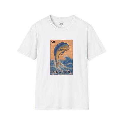 Dorado Lotería Unisex - Soft Style U.S. Cotton T-Shirt (El Dorado)
