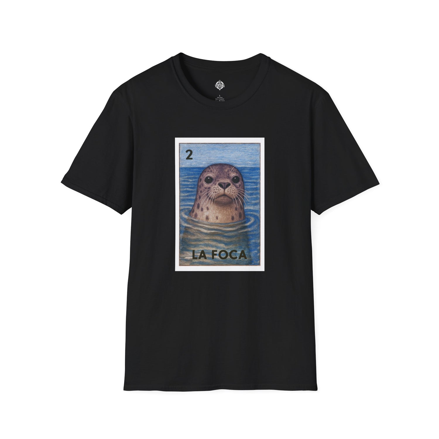 Seal Lotería Unisex - Soft Style U.S. Cotton T-Shirt