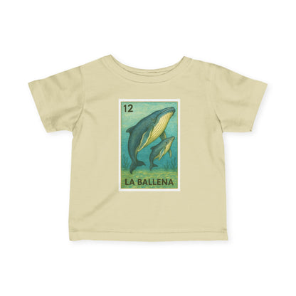 Whale Lotería - Infant 100% Cotton T-Shirt (La Ballena)