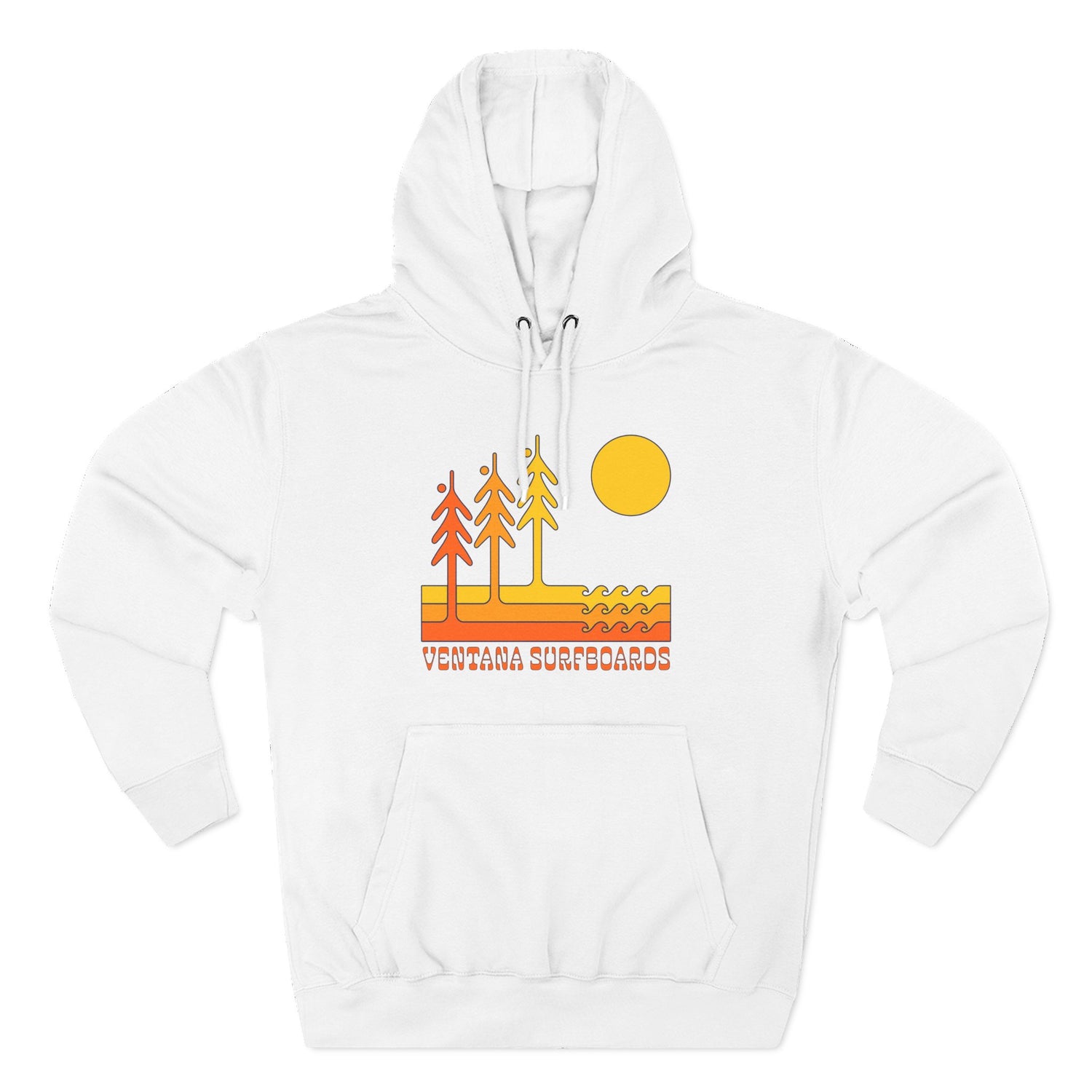 Ventana Circa 78 Unisex - Pull-Over Cotton Blend Fleece Hoodie