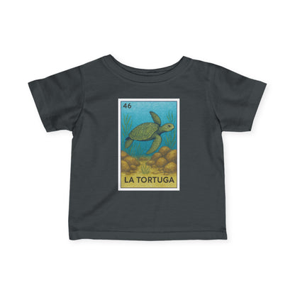 Turtle Lotería - Infant 100% Cotton T-Shirt (La Tortuga)