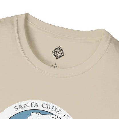 Surf with Otter 841 by Thiago Bianchini Unisex - Soft Style U.S. Cotton T-Shirt