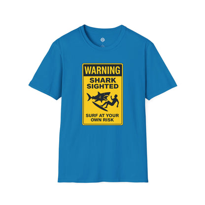 Shark Sighted Unisex - Soft Style U.S. Cotton T-Shirt