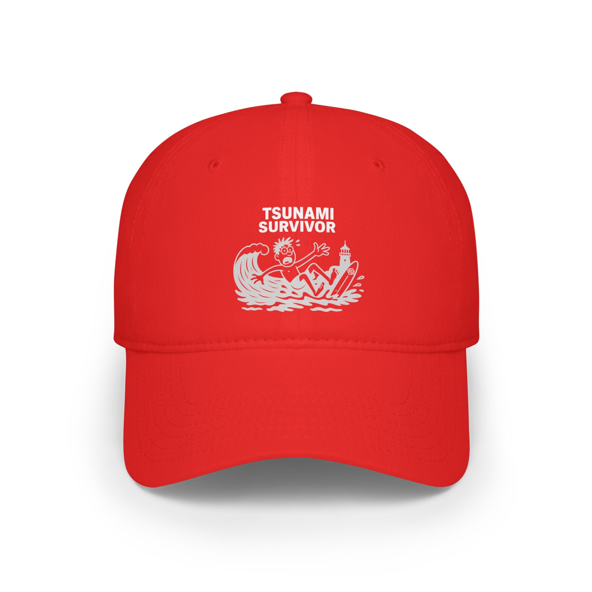 Tsunami Survivor - 100% Cotton Baseball Cap