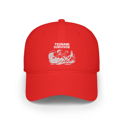 Tsunami Survivor - 100% Cotton Baseball Cap