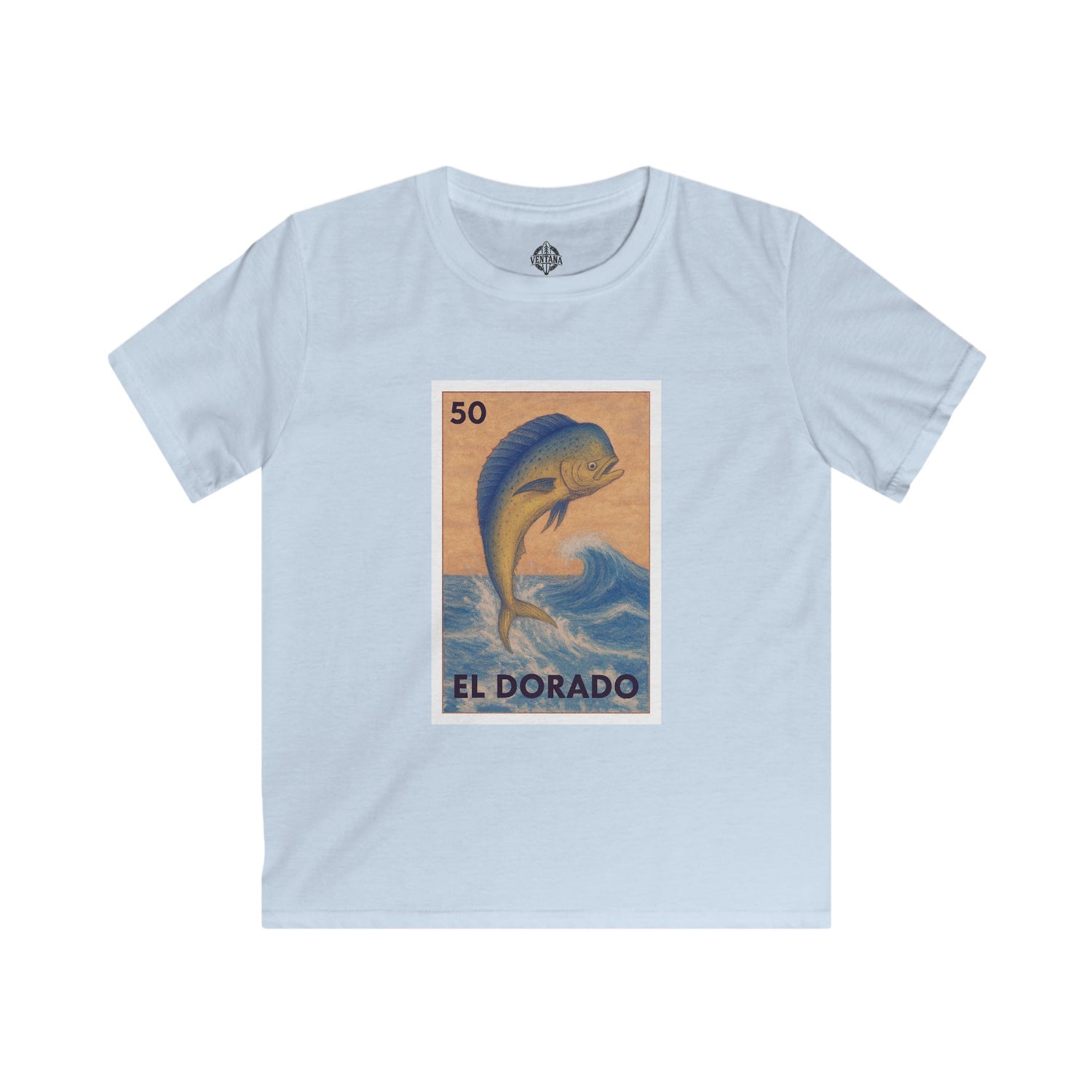Dorado Lotería Kids - Soft Style U.S. Cotton T-Shirt (El Dorado)