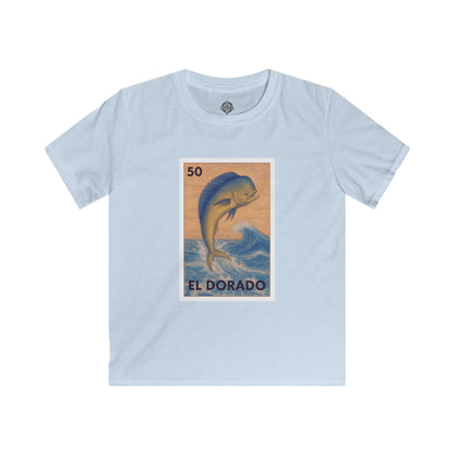 Dorado Lotería Kids - Soft Style U.S. Cotton T-Shirt (El Dorado)