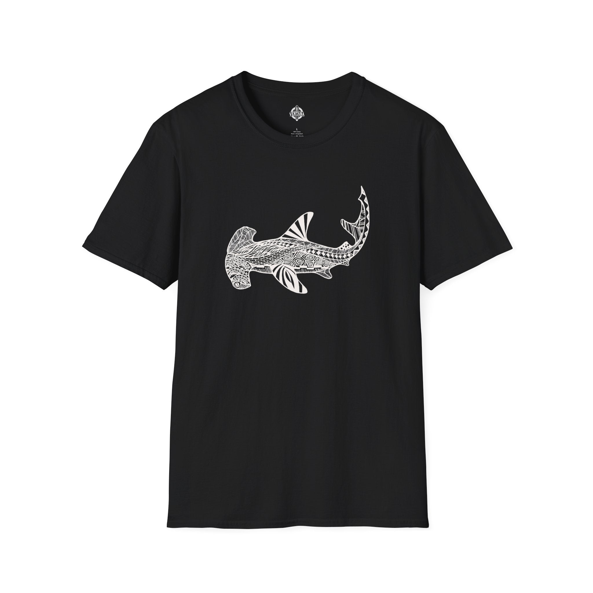 Ventangle Hammerhead Unisex - Soft Style U.S. Cotton T-Shirt