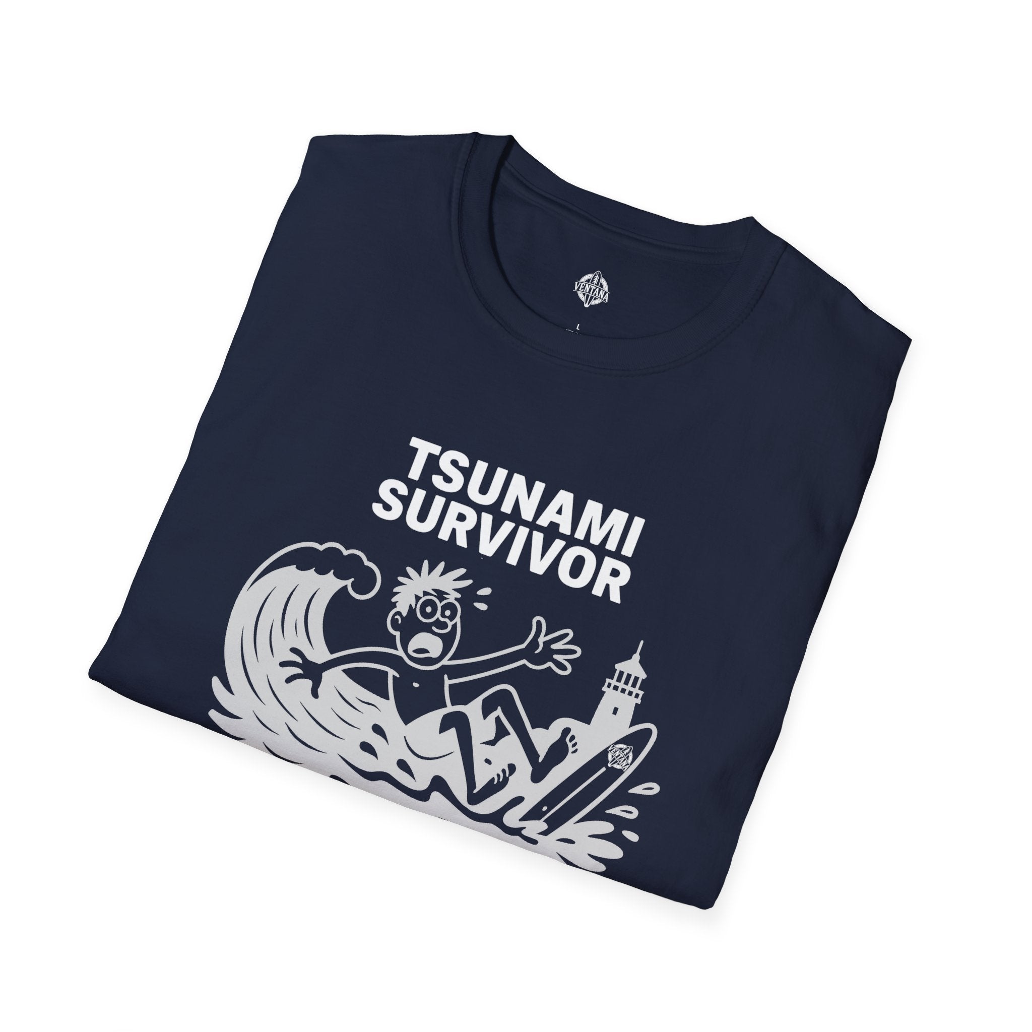 Tsunami Survivor Unisex - Soft Style U.S. Cotton T-Shirt