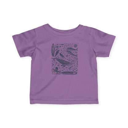 Ventana Marine Life by Lili Arnold - Infant 100% Cotton T-Shirt