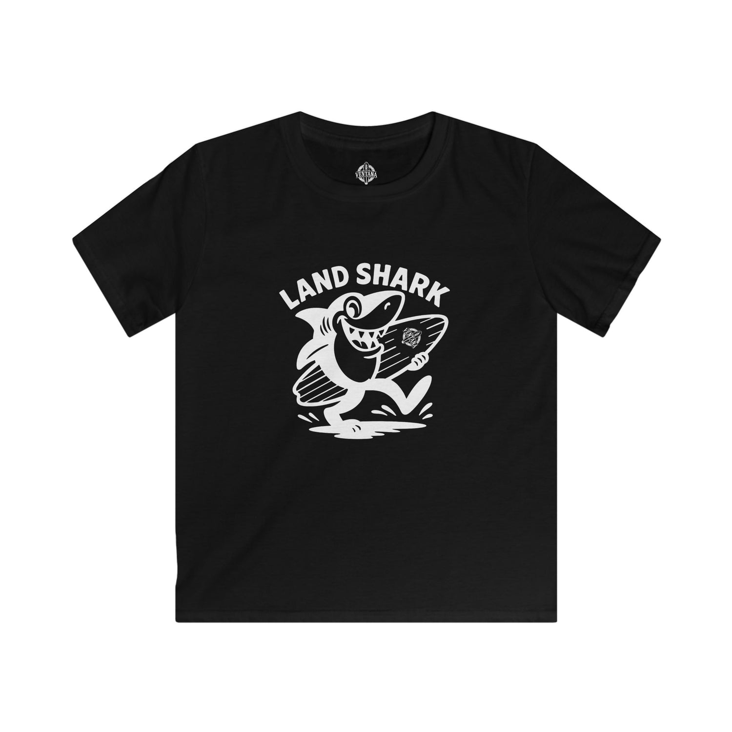 Land Shark Kids - Soft Style U.S. Cotton T-Shirt