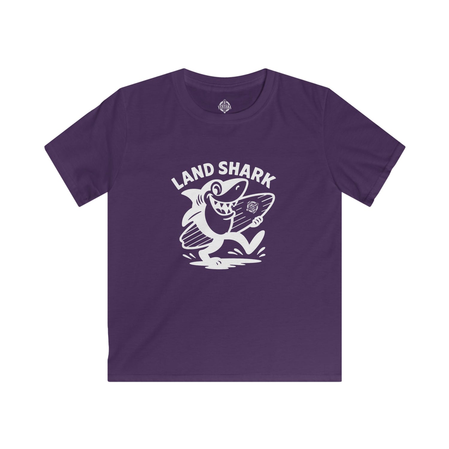 Land Shark Kids - Soft Style U.S. Cotton T-Shirt
