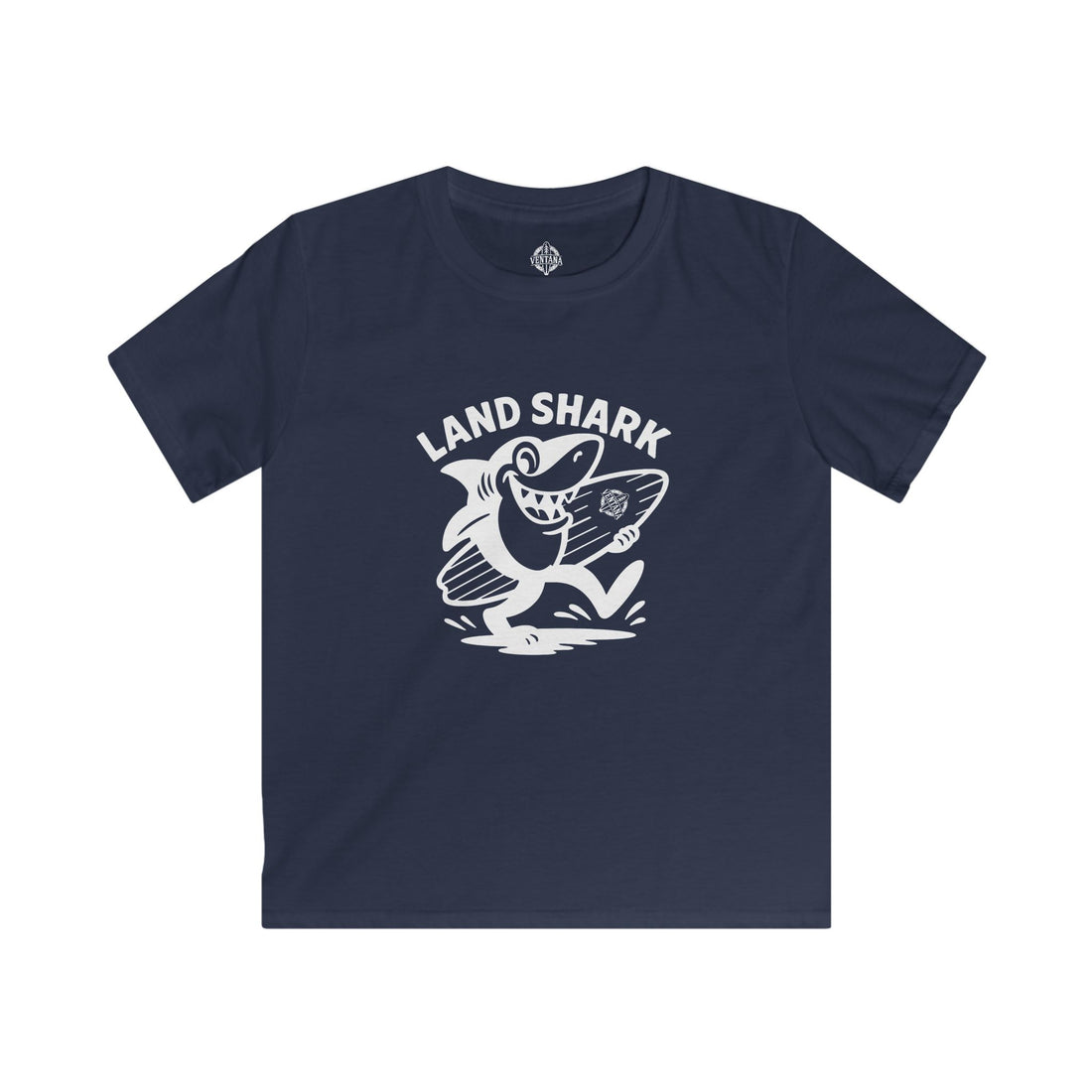 Land Shark Kids - Soft Style U.S. Cotton T-Shirt