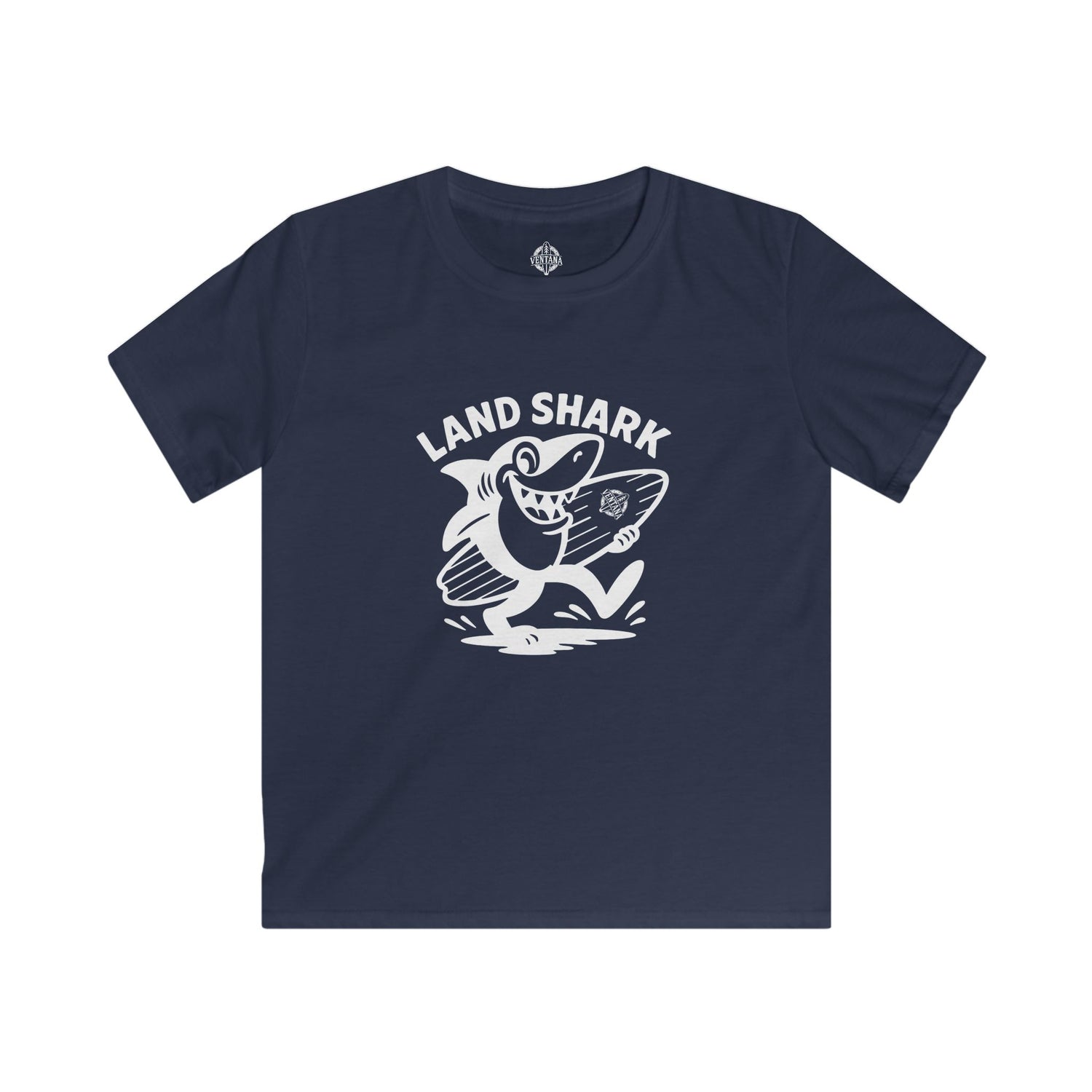 Land Shark Kids - Soft Style U.S. Cotton T-Shirt