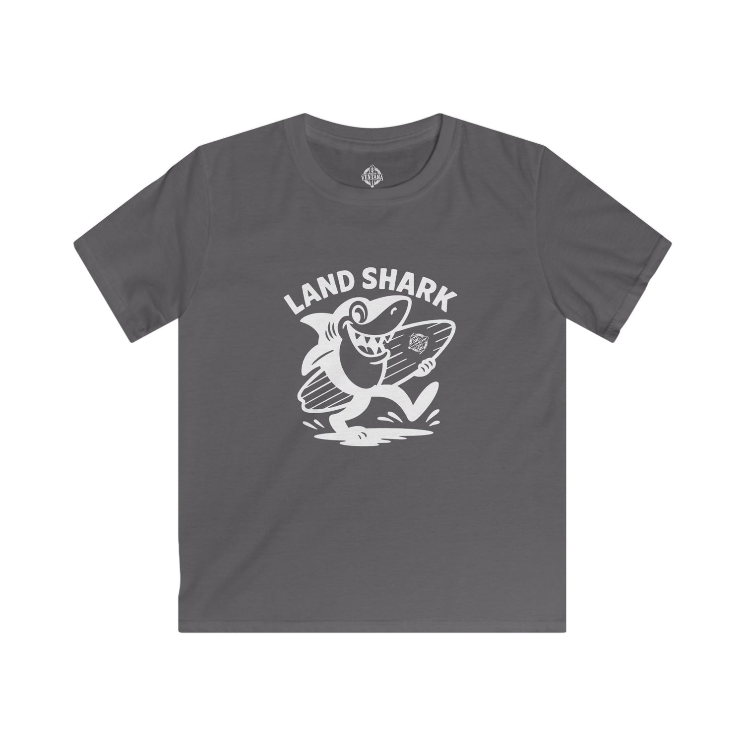 Land Shark Kids - Soft Style U.S. Cotton T-Shirt