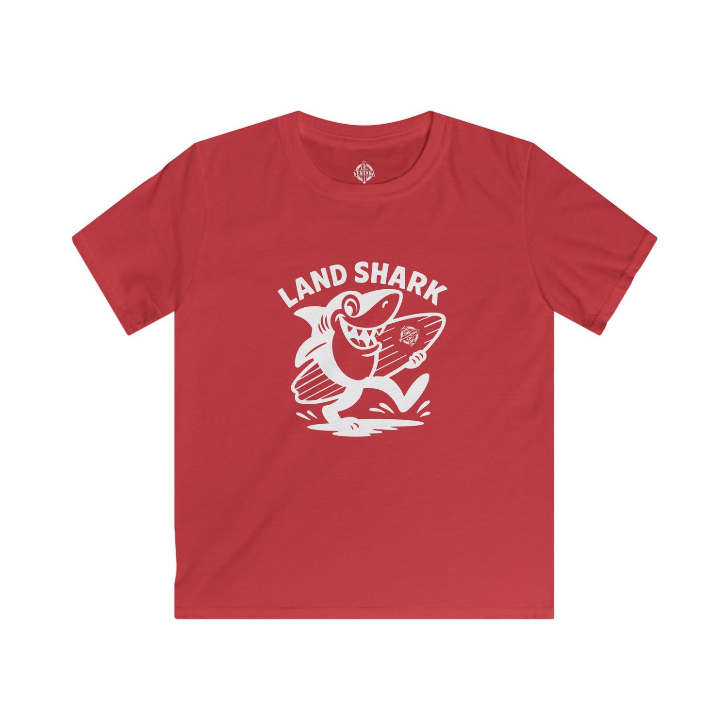 Land Shark Kids - Soft Style U.S. Cotton T-Shirt