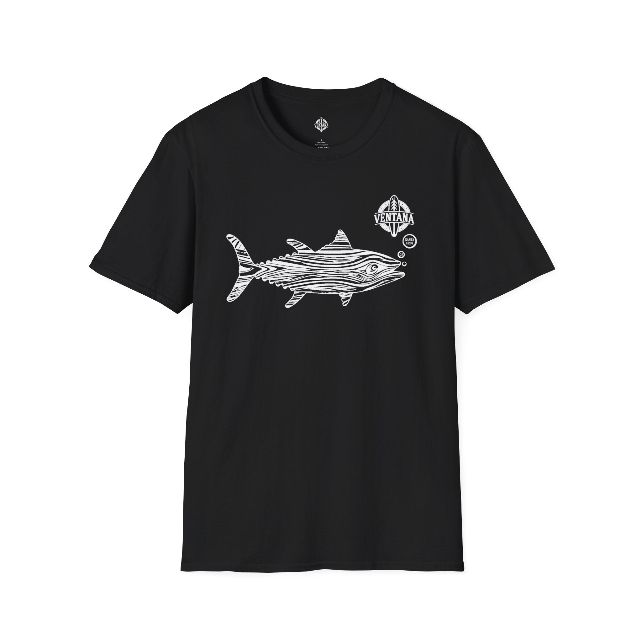 Ventana Wooden Tuna Unisex - Soft Style U.S. Cotton T-Shirt