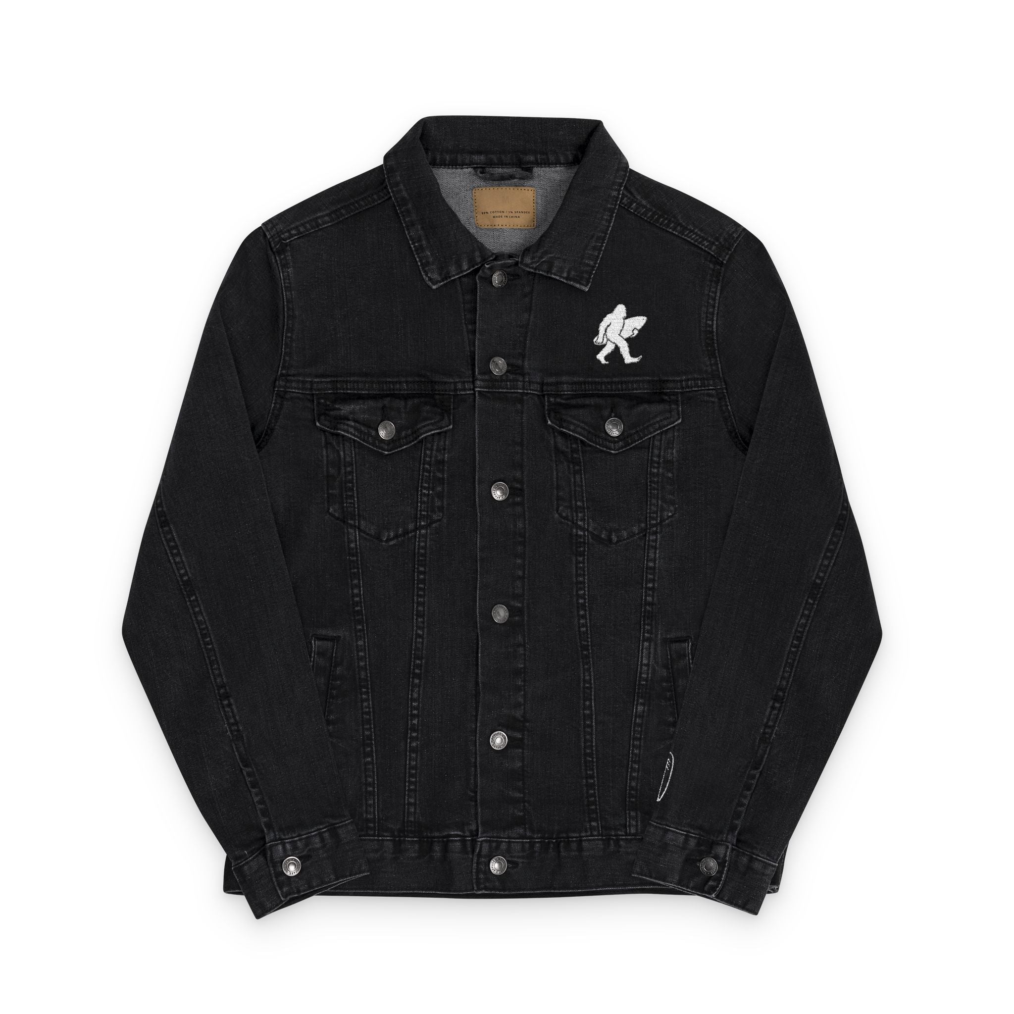 Ventana Surfsquatch Denim Embroidered Jacket Unisex