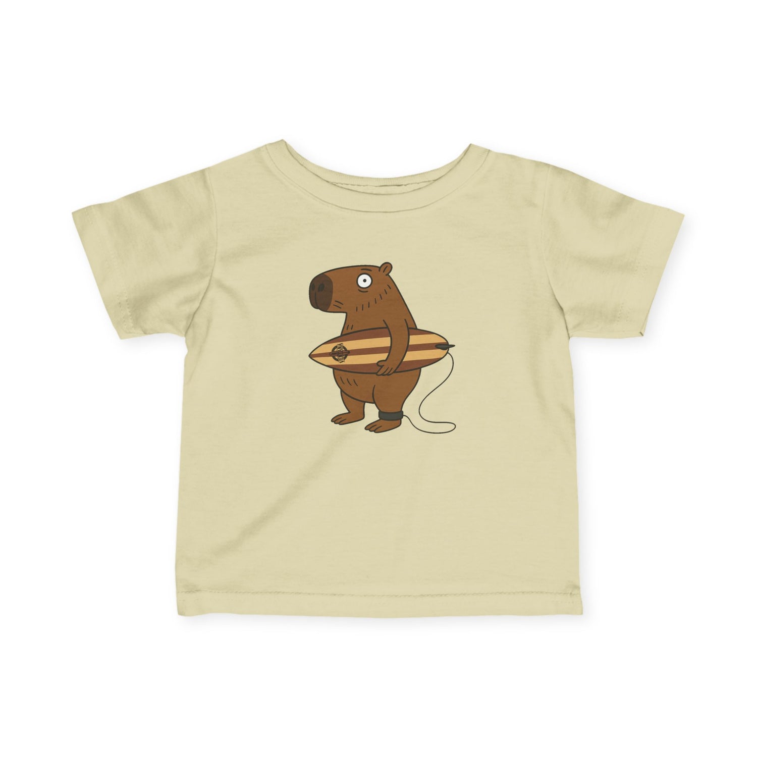 Capybara Surfer - Infant 100% Cotton T-Shirt