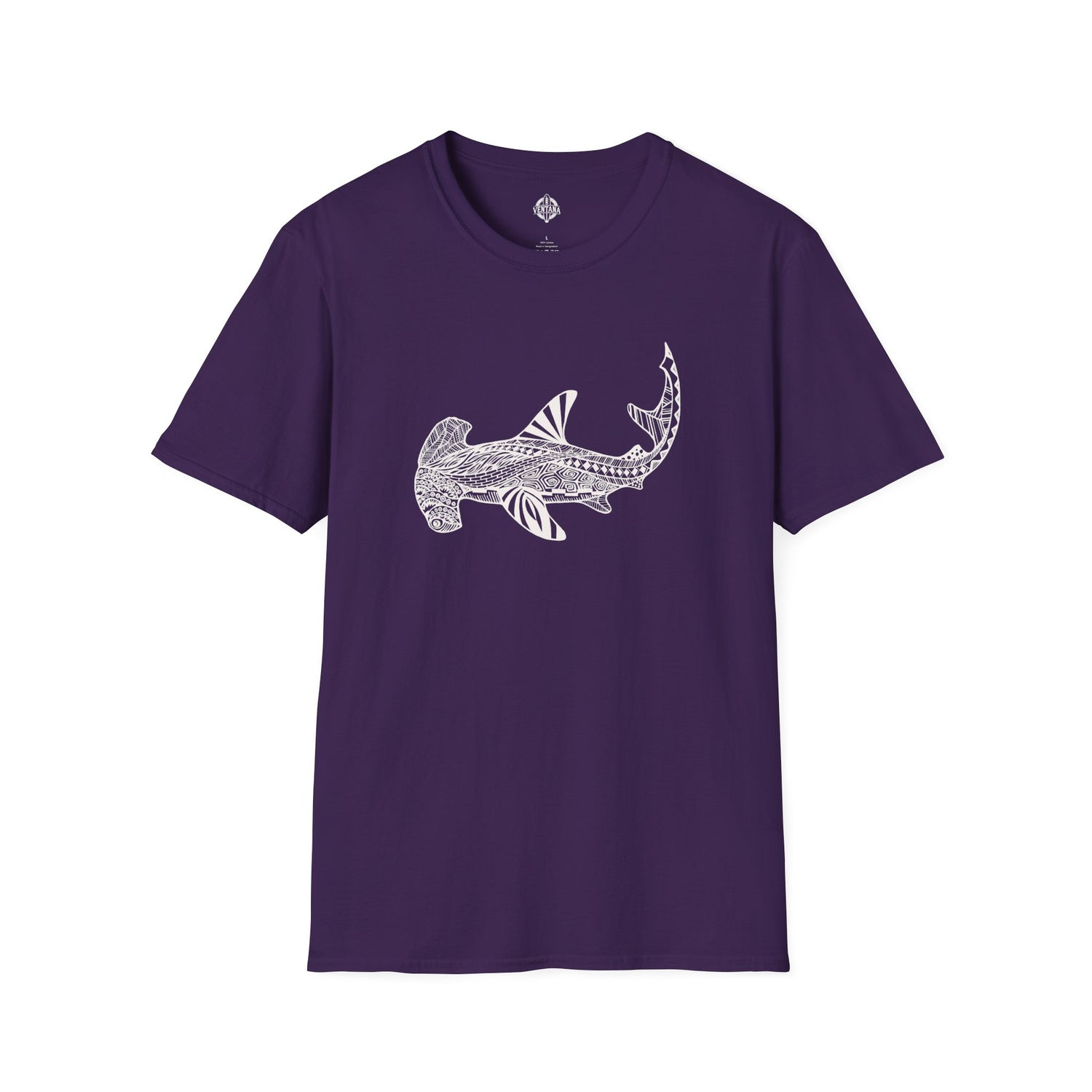 Ventangle Hammerhead Unisex - Soft Style U.S. Cotton T-Shirt