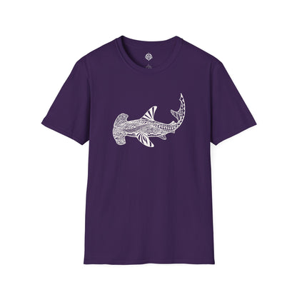 Ventangle Hammerhead Unisex - Soft Style U.S. Cotton T-Shirt