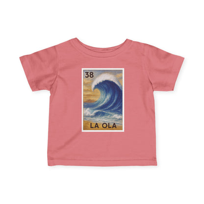 Wave Lotería - Infant 100% Cotton T-Shirt (La Ola)