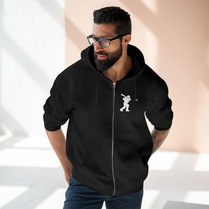 Ventana Sluggersquatch Unisex - Zip Cotton Blend Fleece Hoodie