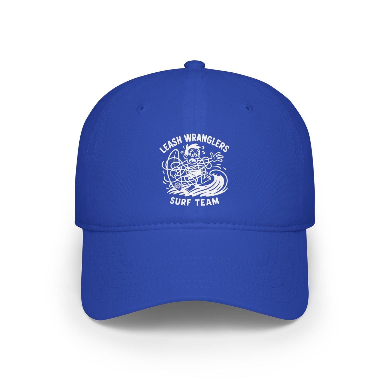 Leash Wranglers Surf Team Unisex - 100% Cotton Baseball Cap