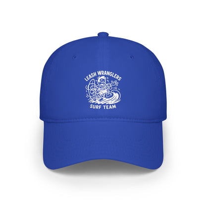 Leash Wranglers Surf Team Unisex - 100% Cotton Baseball Cap