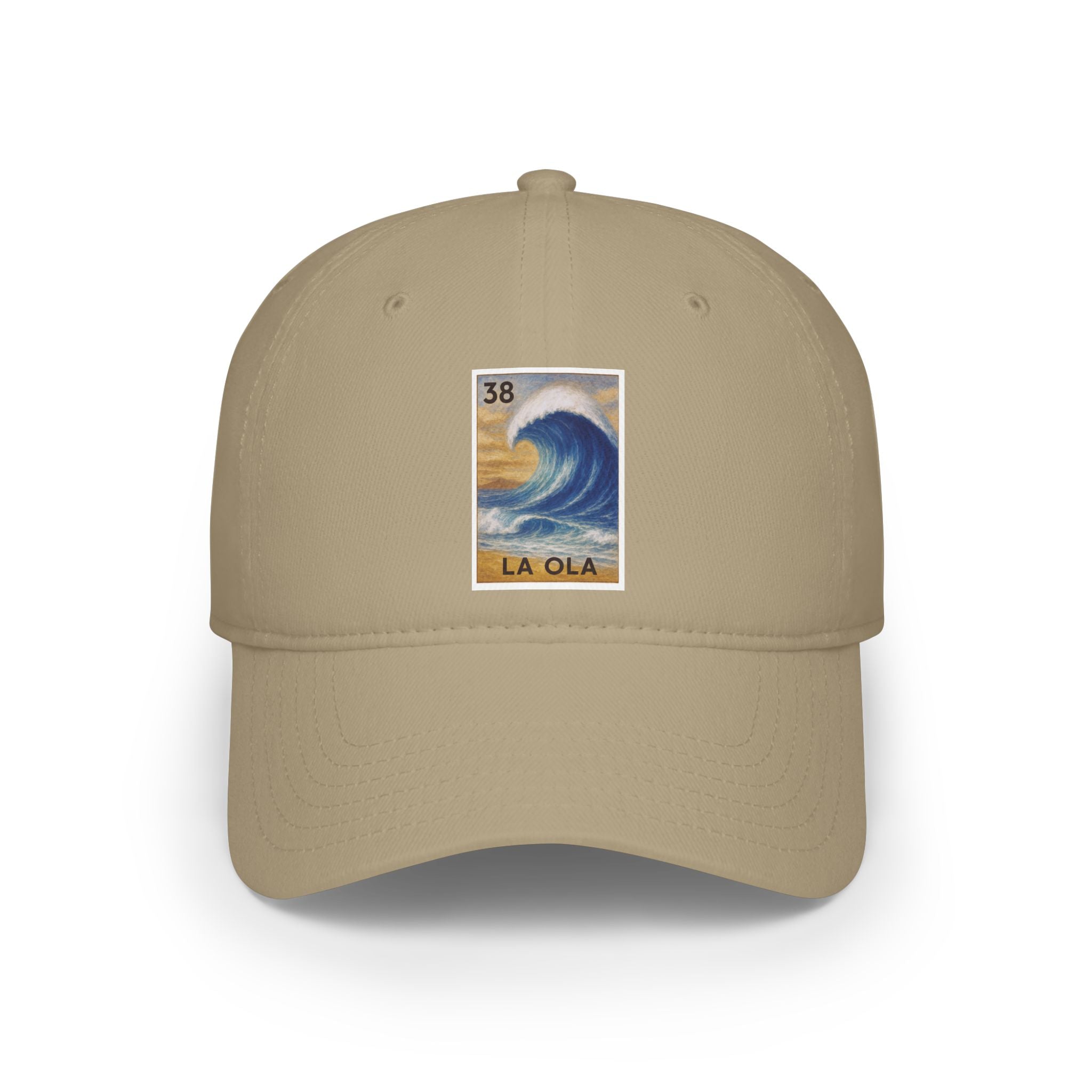 Wave Lotería Unisex - 100% Cotton Baseball Cap (La Ola)