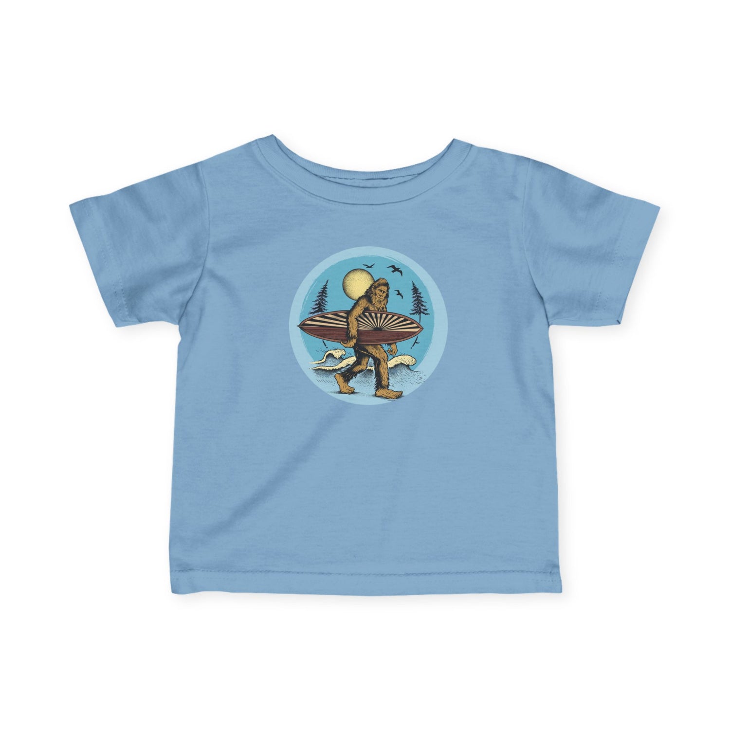 Ventana Surfsquatch by Thiago Bianchini - Infant 100% Cotton T-Shirt