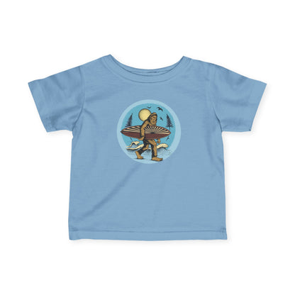 Ventana Surfsquatch by Thiago Bianchini - Infant 100% Cotton T-Shirt