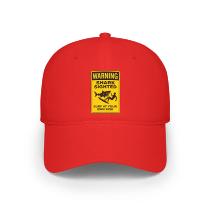 Shark Sighted - 100% Cotton Baseball Cap