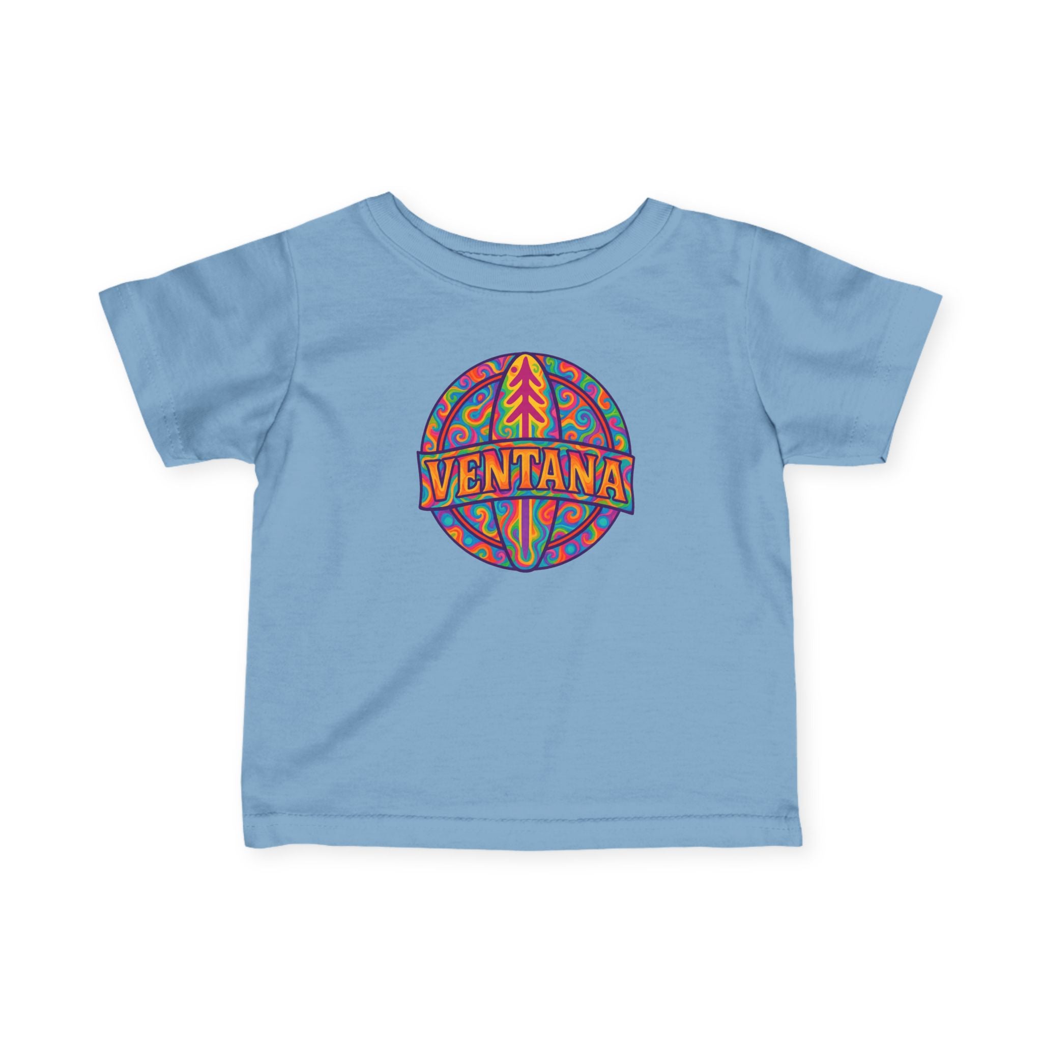 Ventana Psychedelic Treefish Logo - Infant 100% Cotton T-Shirt