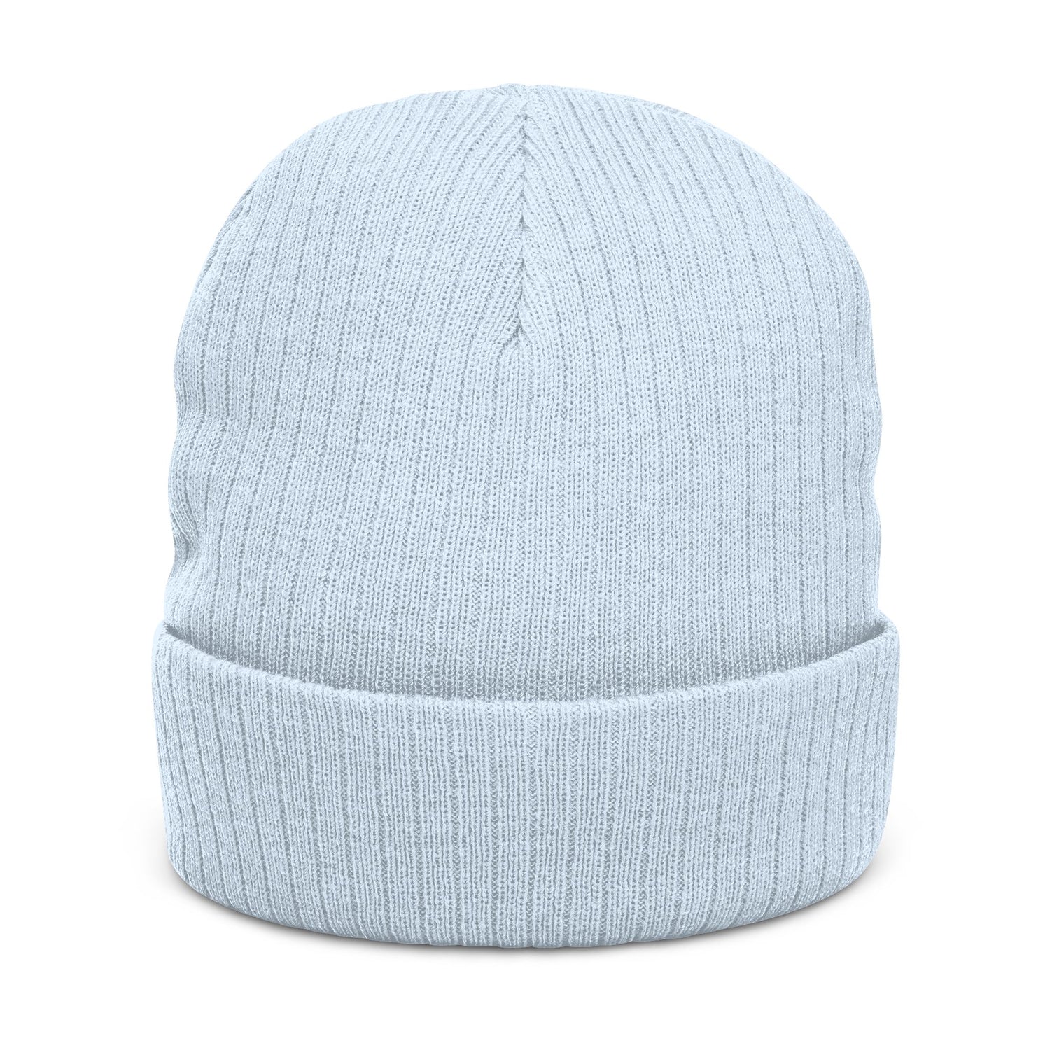 Aptos Junior High Surf Team - Embroidered Unisex Ribbed Knit Beanie with Recycled Polyester