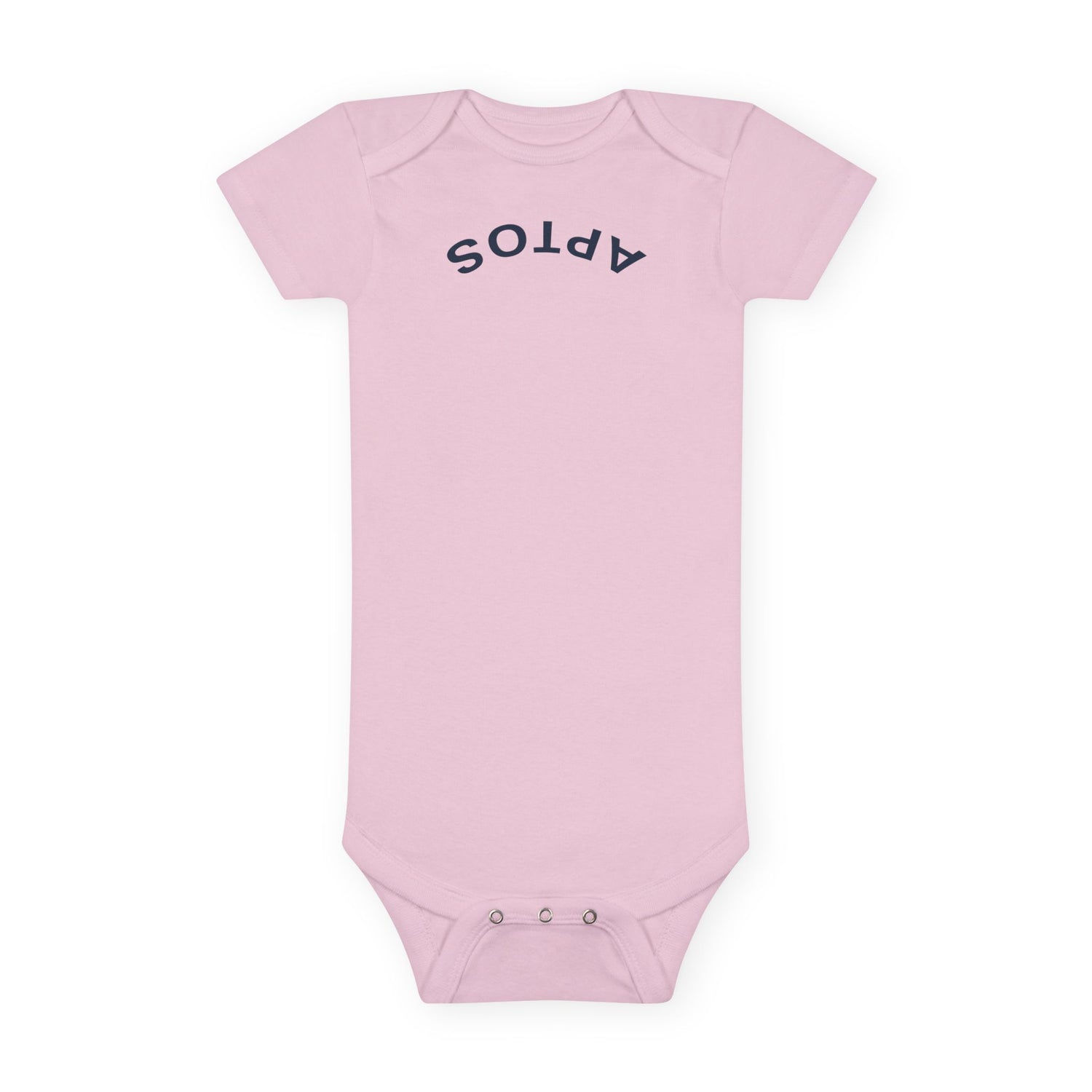 Aptos California Upside Down - Baby Short Sleeve 100% Cotton Onesie