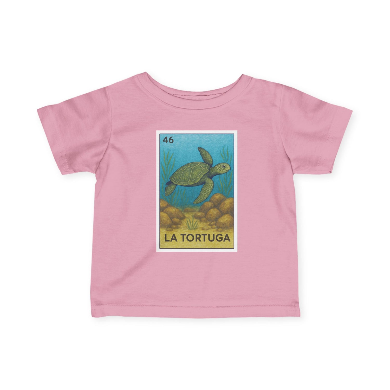 Turtle Lotería - Infant 100% Cotton T-Shirt (La Tortuga)