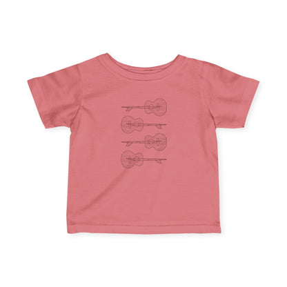 Ventana Santa Cruz Guitar Collab - Infant 100% Cotton T-Shirt
