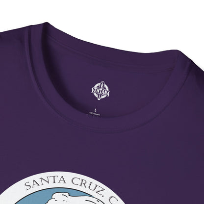 Surf with Otter 841 by Thiago Bianchini Unisex - Soft Style U.S. Cotton T-Shirt