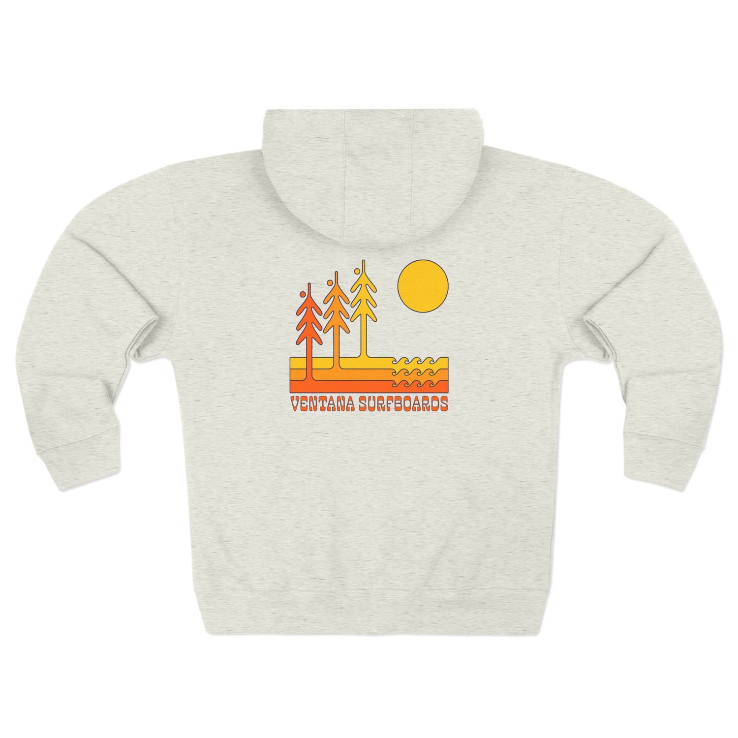 Ventana Circa 78 Unisex - Zip Cotton Blend Fleece Hoodie