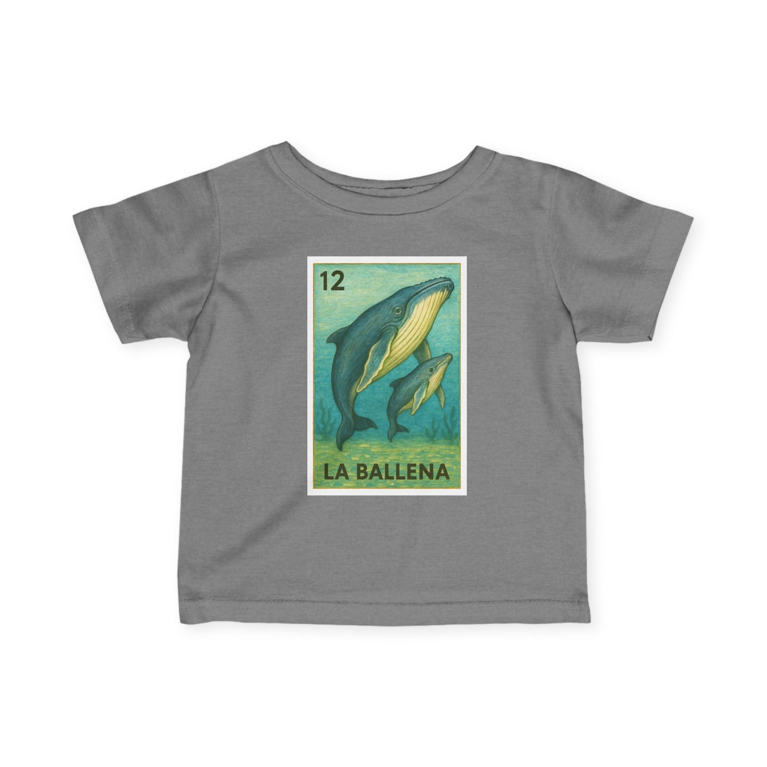 Whale Lotería - Infant 100% Cotton T-Shirt (La Ballena)
