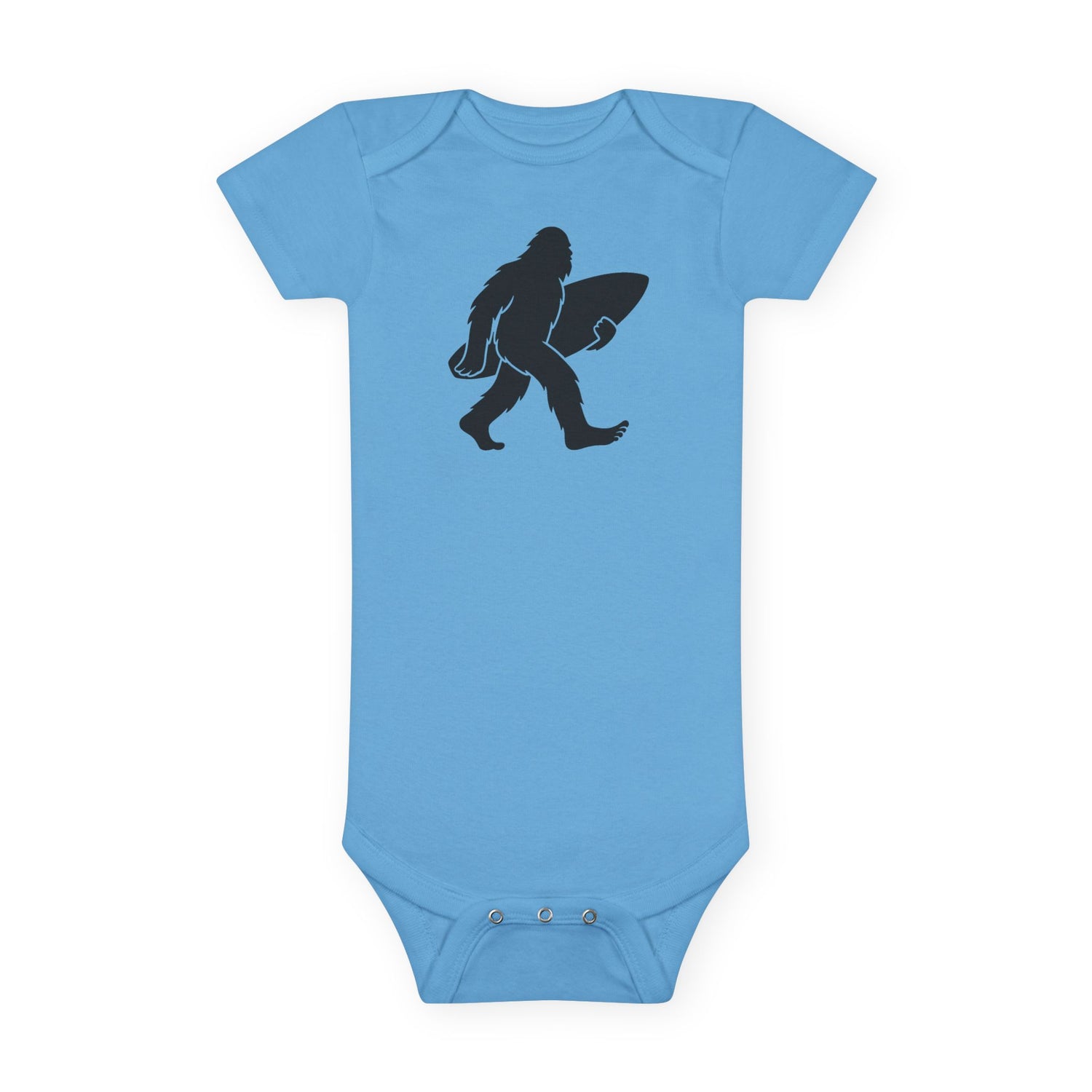 Ventana Surfsquatch - Baby Short Sleeve 100% Cotton Onesie