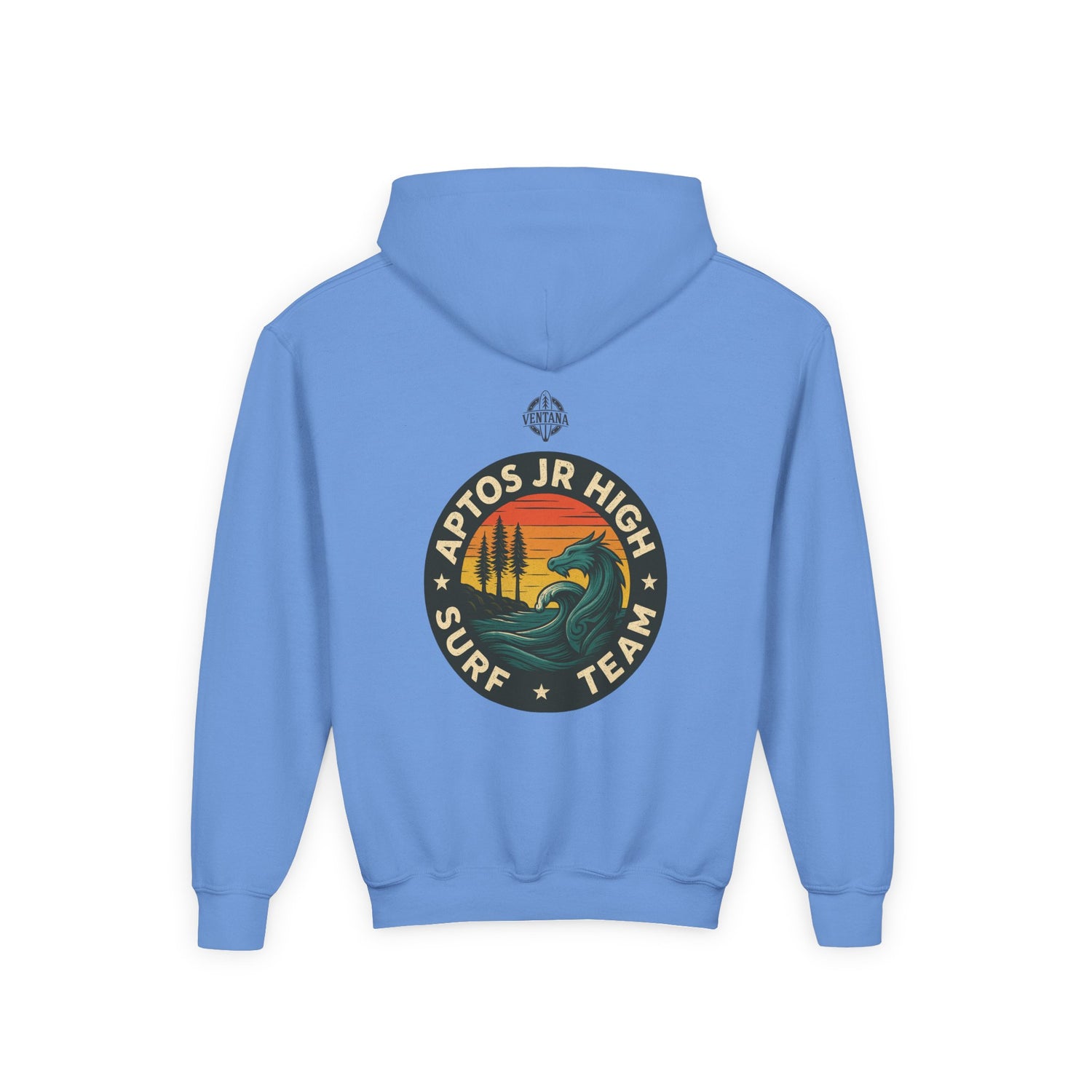 Aptos Jr High Surf Team Youth Pull-Over Hoodie - Heavy Blend Sweatshirt