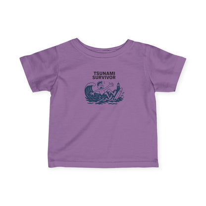 Tsunami Survivor - Infant 100% Cotton T-Shirt