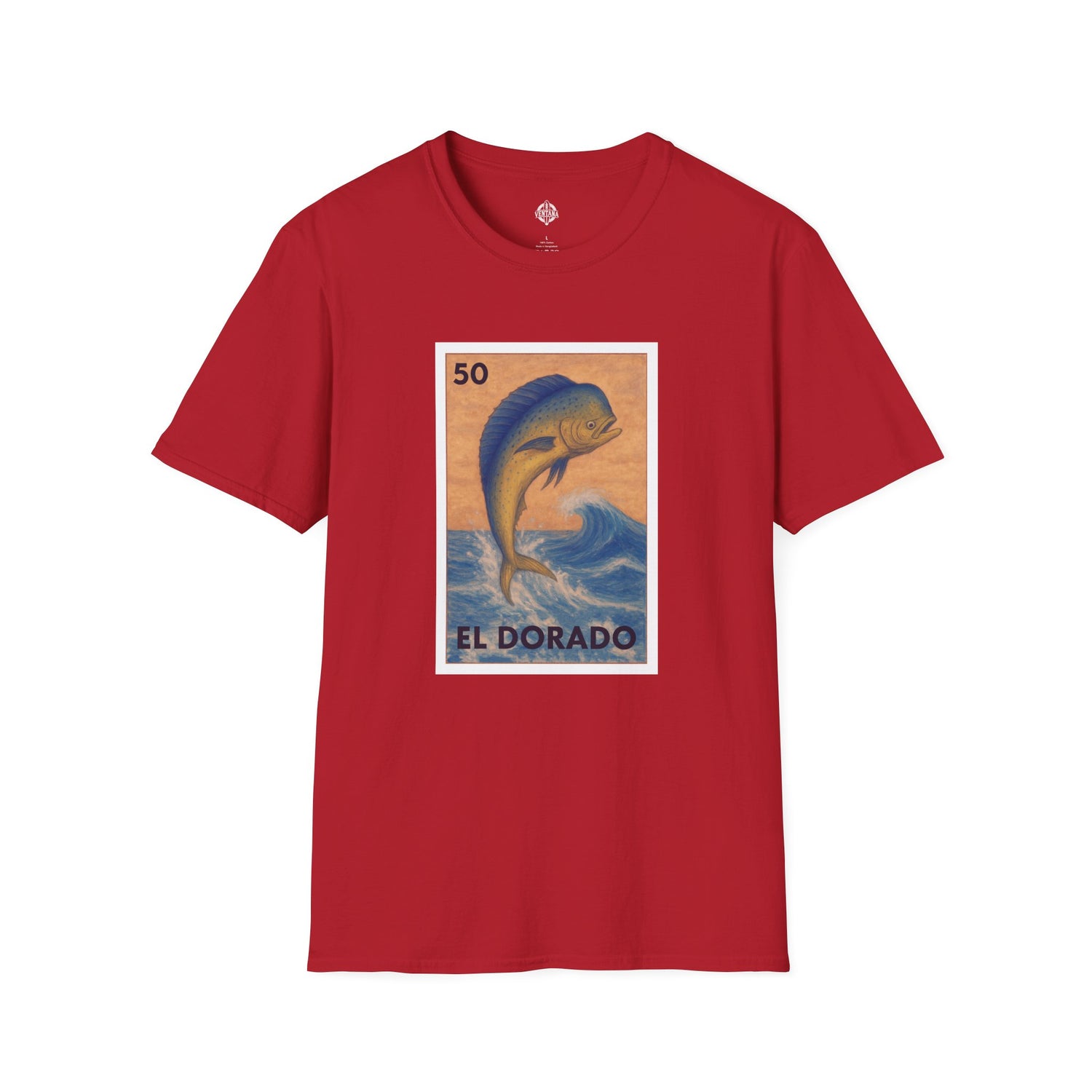 Dorado Lotería Unisex - Soft Style U.S. Cotton T-Shirt (El Dorado)