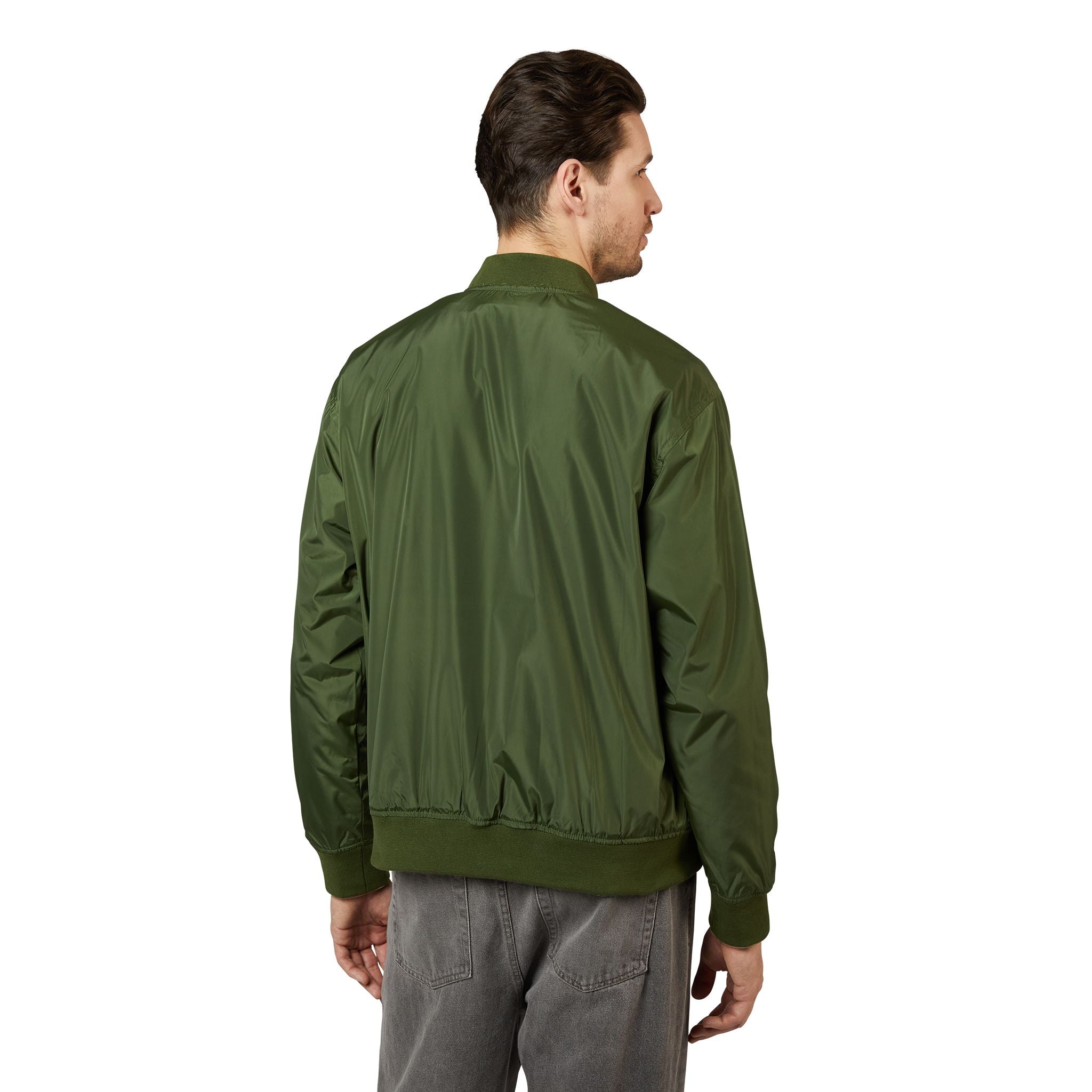 Ventana Three Board Recycled Poly Embroidered Bomber Jacket
