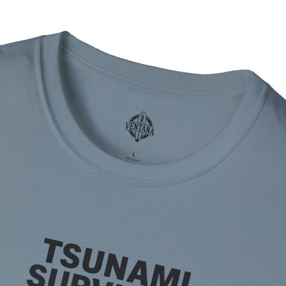 Tsunami Survivor Unisex - Soft Style U.S. Cotton T-Shirt