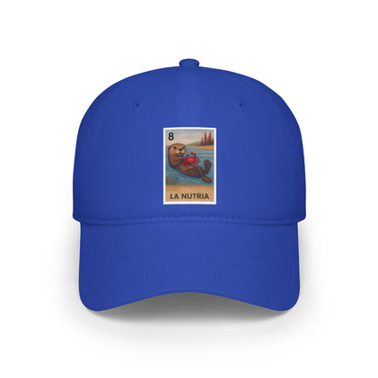 Sea Otter Lotería Unisex - 100% Cotton Baseball Cap (La Nutria)