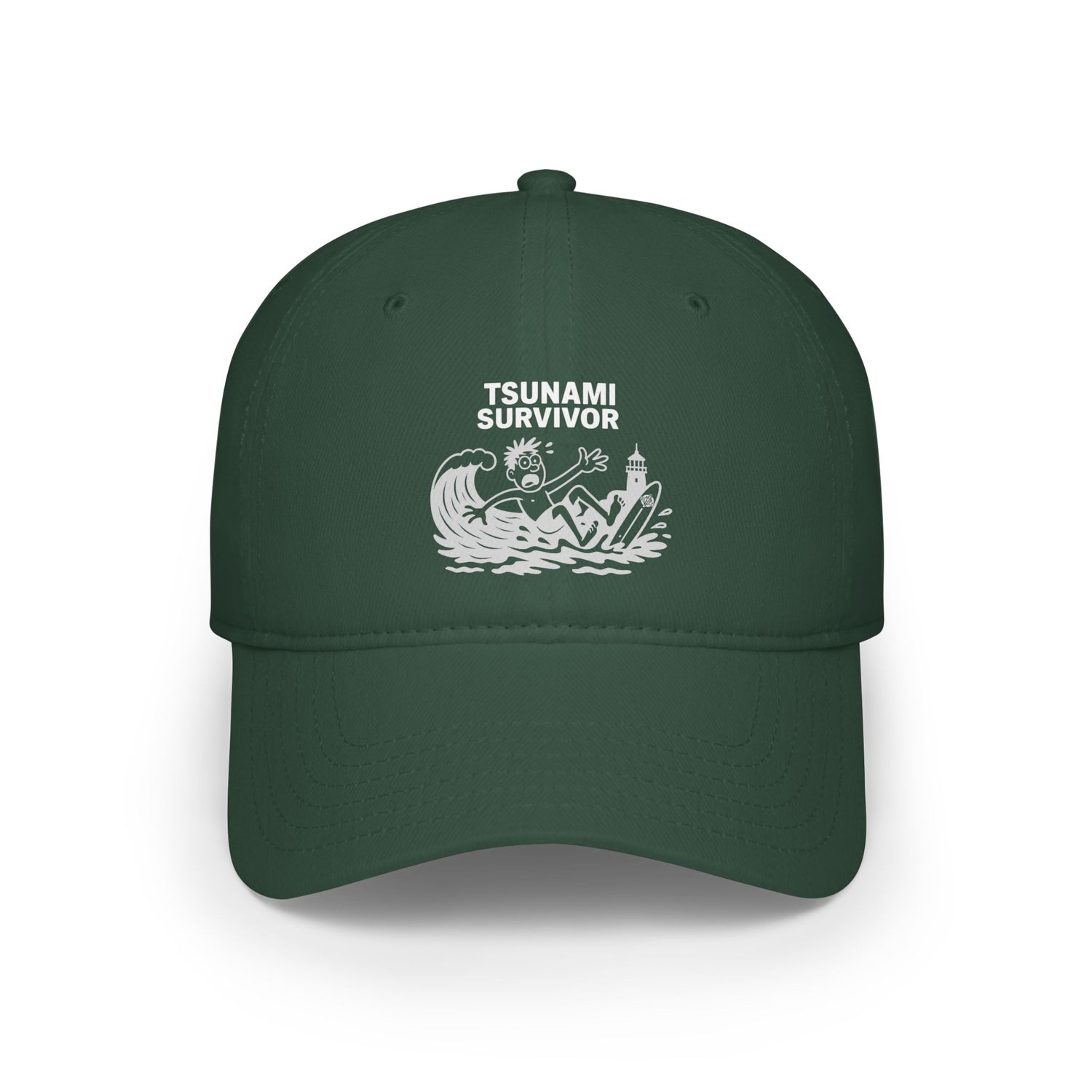 Tsunami Survivor - 100% Cotton Baseball Cap