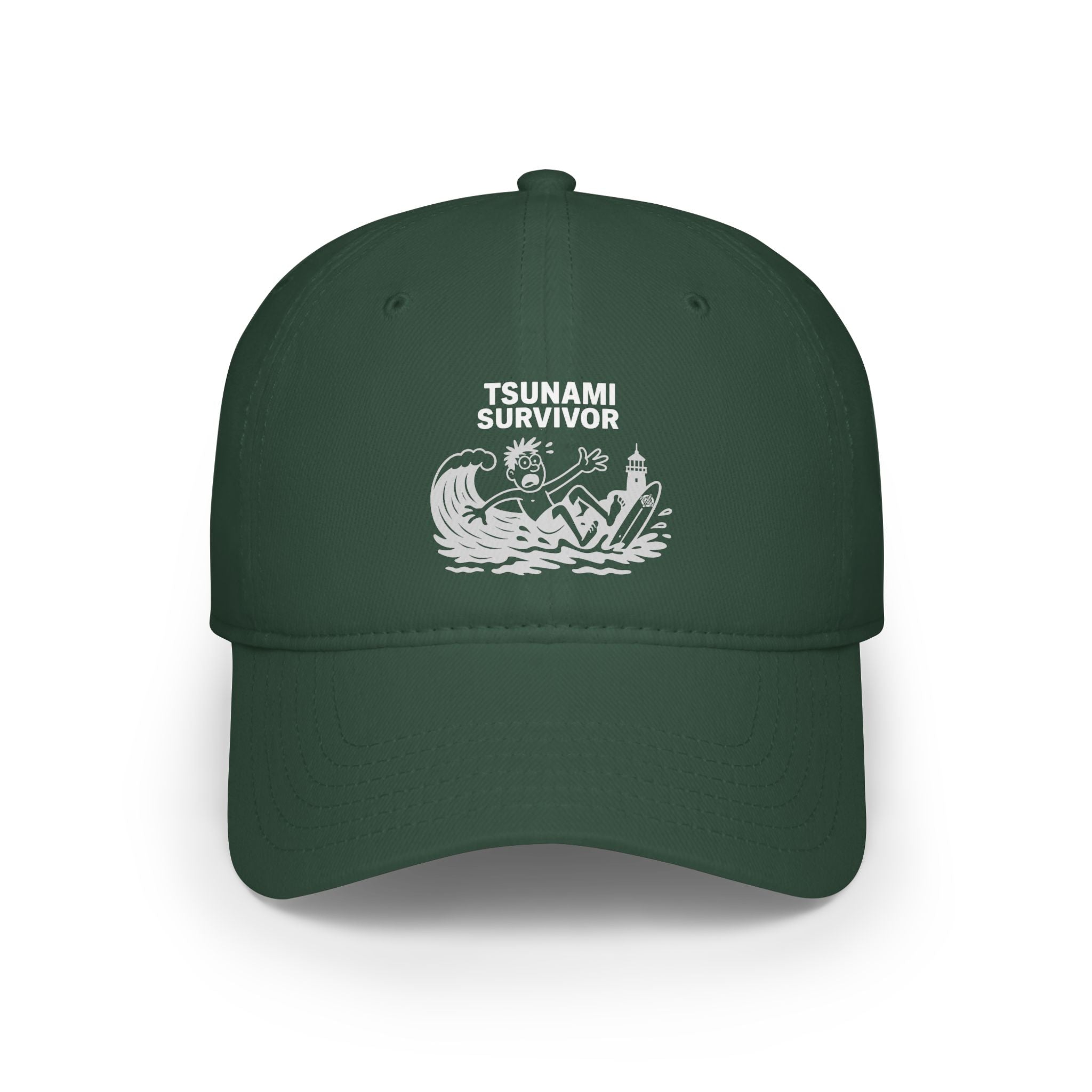 Tsunami Survivor - 100% Cotton Baseball Cap